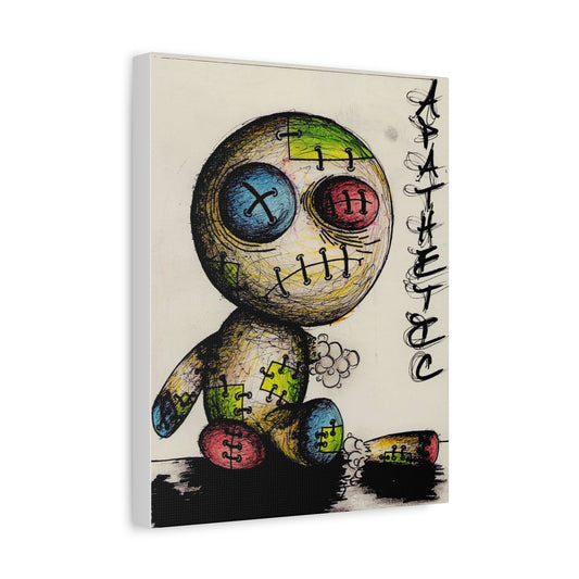 Voodoo Patch Doll Canvas