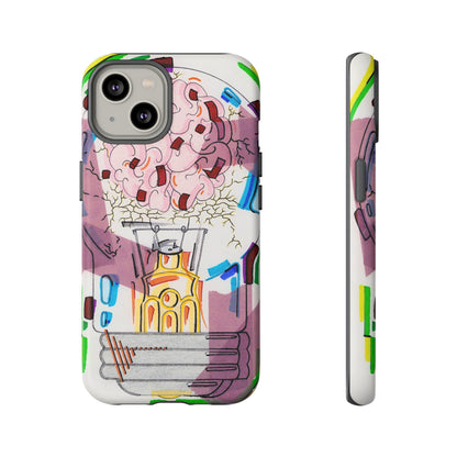 Head Light Illustration Tough Cases | iPhone protective phone case