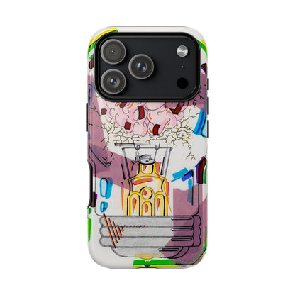 Head Light Illustration Tough Cases | iPhone protective phone case