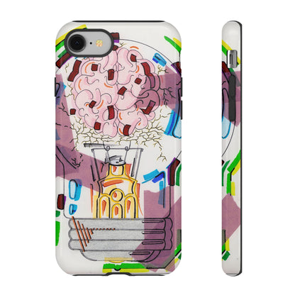Head Light Illustration Tough Cases | iPhone protective phone case