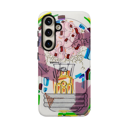Head Light Illustration Tough Cases | iPhone protective phone case