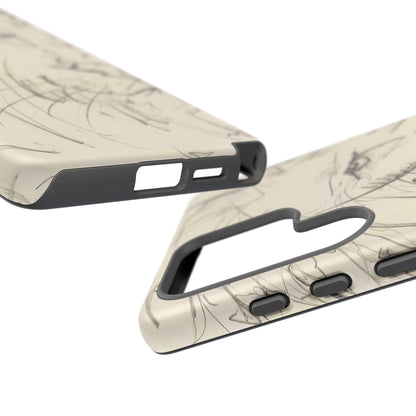 Flowing Lion Sketch phone case | Wildlife Art | Tough Cases