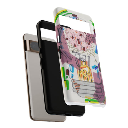 Head Light Illustration Tough Cases | iPhone protective phone case
