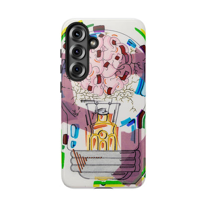 Head Light Illustration Tough Cases | iPhone protective phone case
