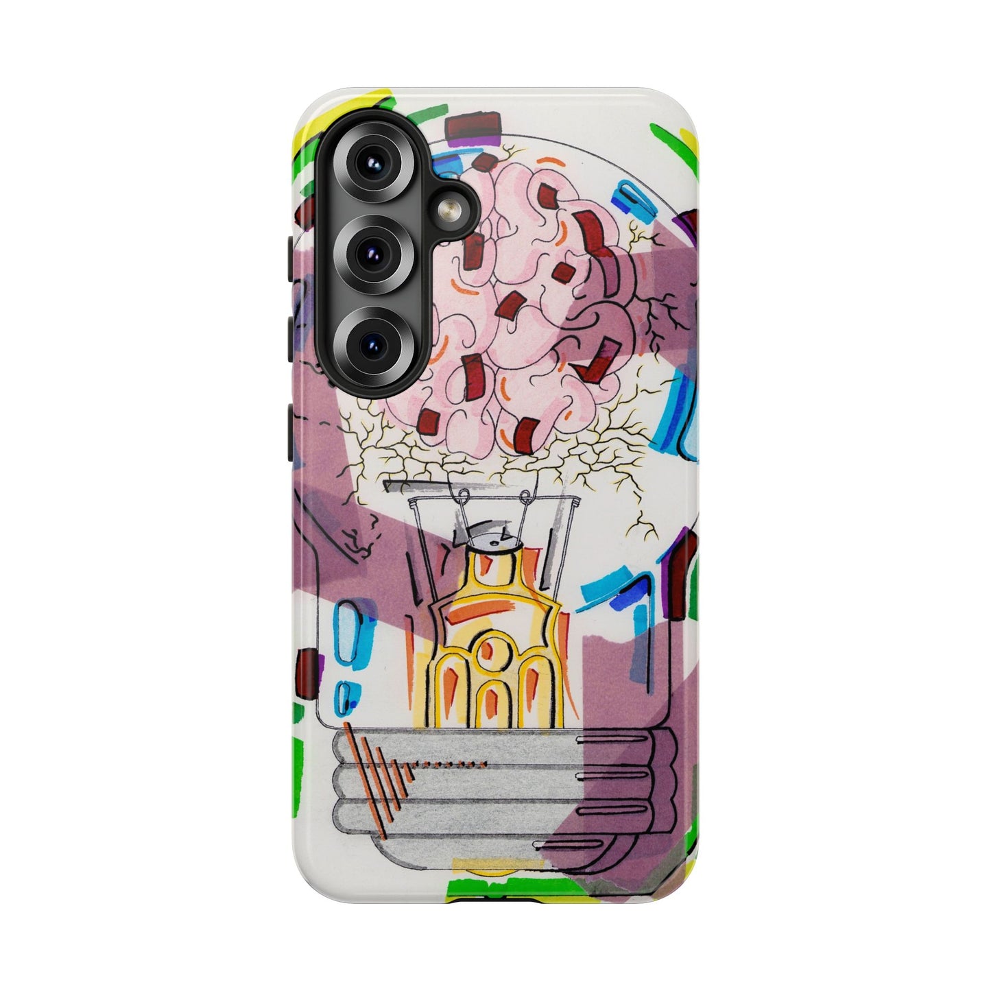 Head Light Illustration Tough Cases | iPhone protective phone case
