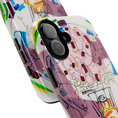 Head Light Illustration Tough Cases | iPhone protective phone case