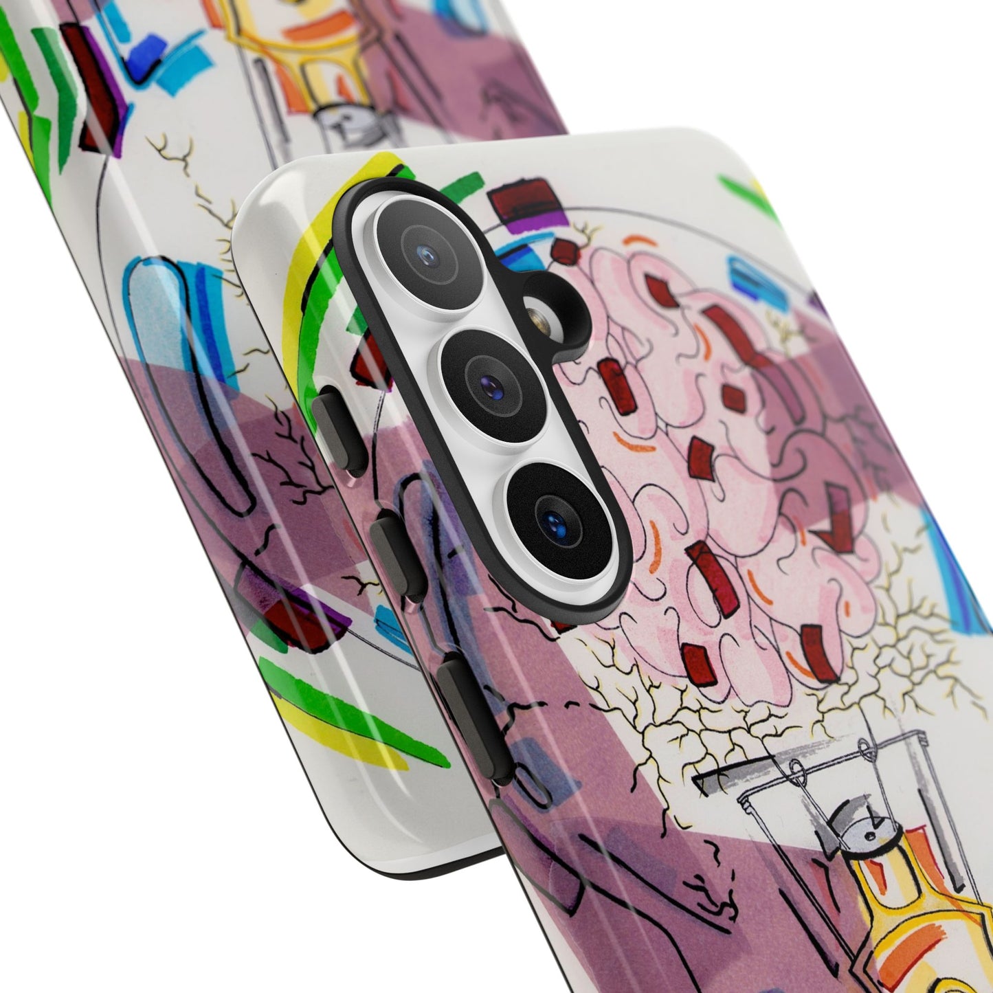 Head Light Illustration Tough Cases | iPhone protective phone case
