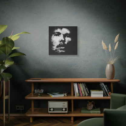 Bob's Portrait Canvas | Matte Stretched Canvas 1.25" | Charcoal Portrait