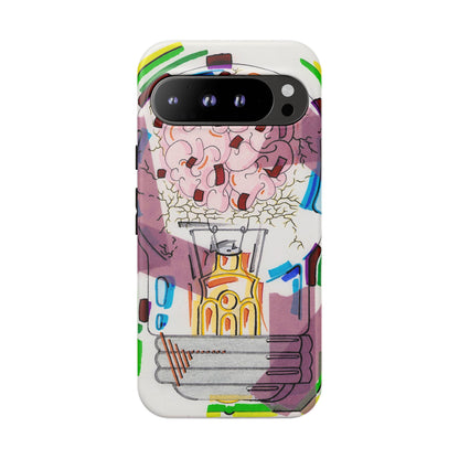 Head Light Illustration Tough Cases | iPhone protective phone case