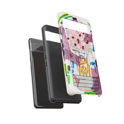 Head Light Illustration Tough Cases | iPhone protective phone case