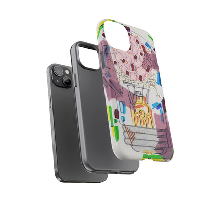 Head Light Illustration Tough Cases | iPhone protective phone case