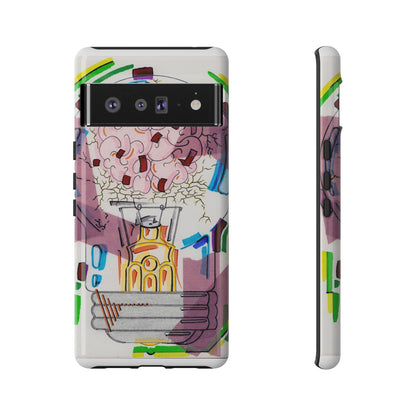 Head Light Illustration Tough Cases | iPhone protective phone case