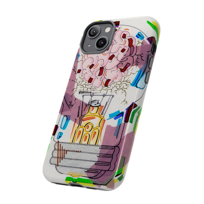 Head Light Illustration Tough Cases | iPhone protective phone case
