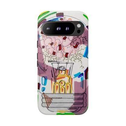 Head Light Illustration Tough Cases | iPhone protective phone case
