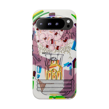 Head Light Illustration Tough Cases | iPhone protective phone case