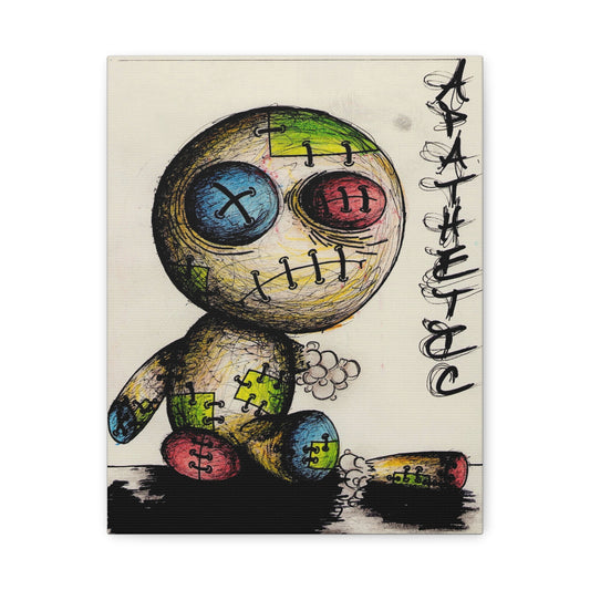 Voodoo Patch Doll Canvas