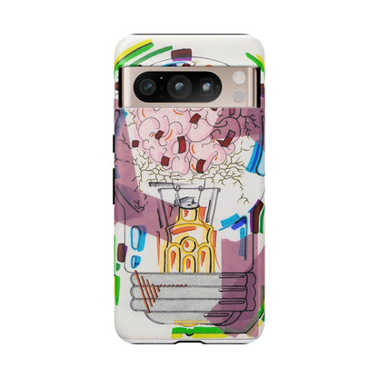 Head Light Illustration Tough Cases | iPhone protective phone case