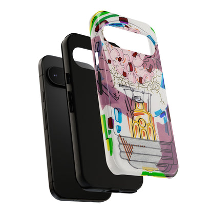 Head Light Illustration Tough Cases | iPhone protective phone case
