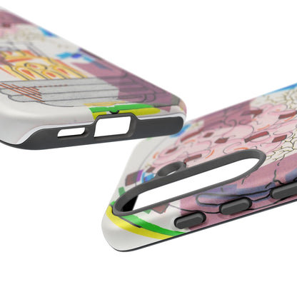 Head Light Illustration Tough Cases | iPhone protective phone case