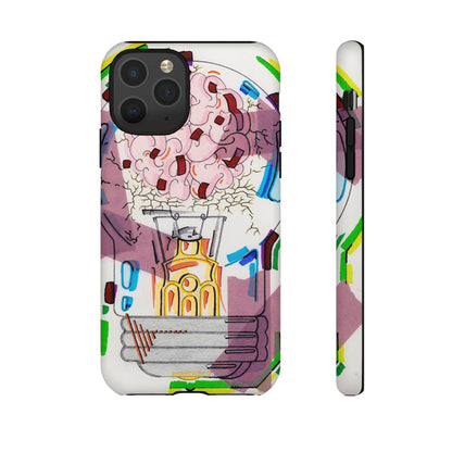 Head Light Illustration Tough Cases | iPhone protective phone case