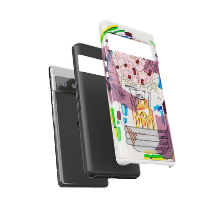 Head Light Illustration Tough Cases | iPhone protective phone case
