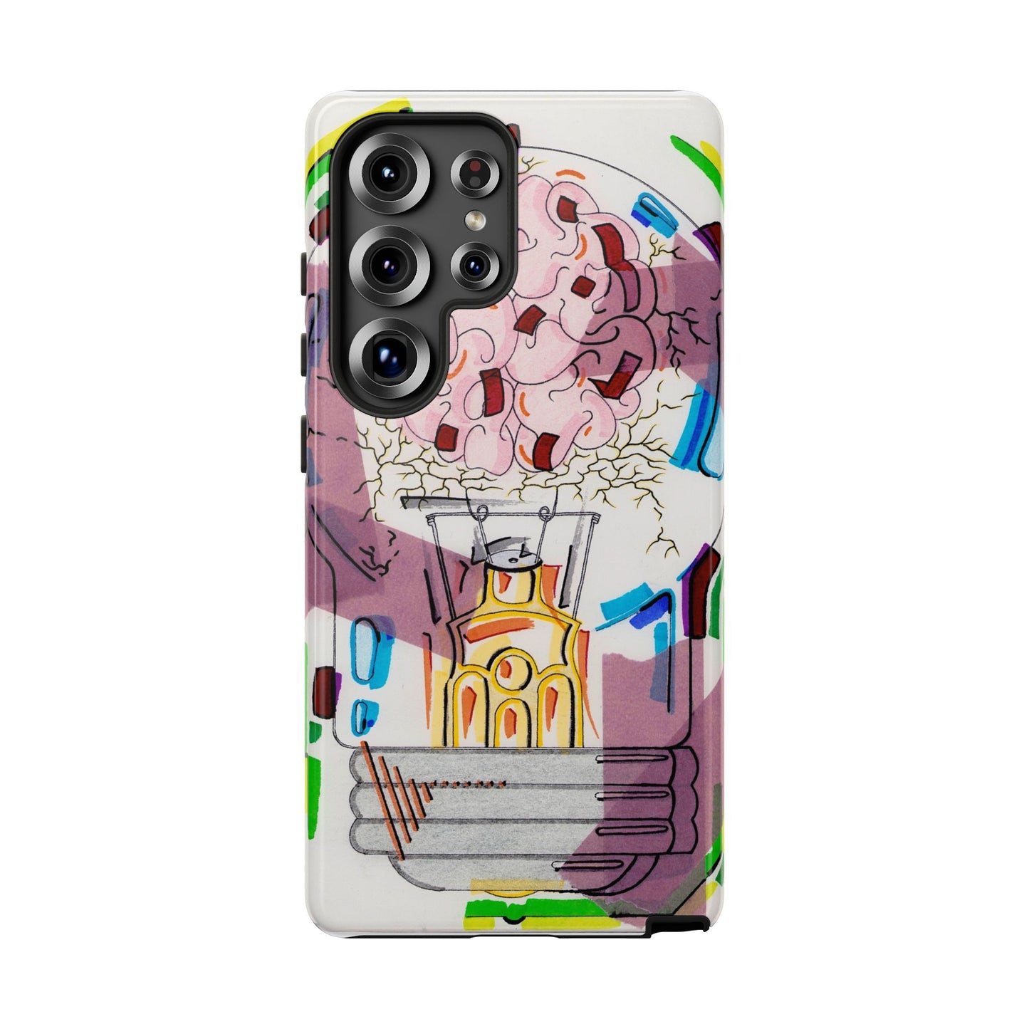 Head Light Illustration Tough Cases | iPhone protective phone case