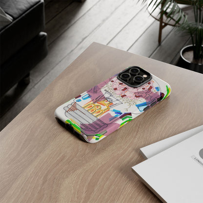 Head Light Illustration Tough Cases | iPhone protective phone case