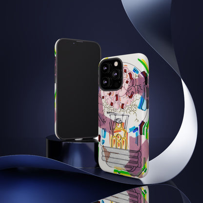 Head Light Illustration Tough Cases | iPhone protective phone case
