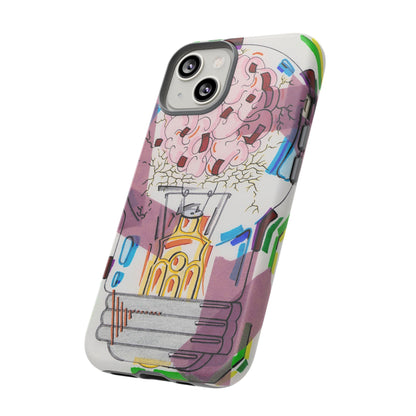 Head Light Illustration Tough Cases | iPhone protective phone case