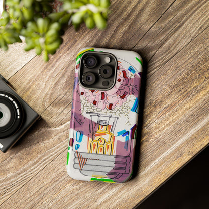 Head Light Illustration Tough Cases | iPhone protective phone case
