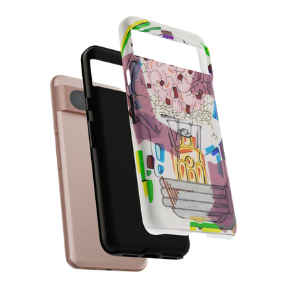 Head Light Illustration Tough Cases | iPhone protective phone case