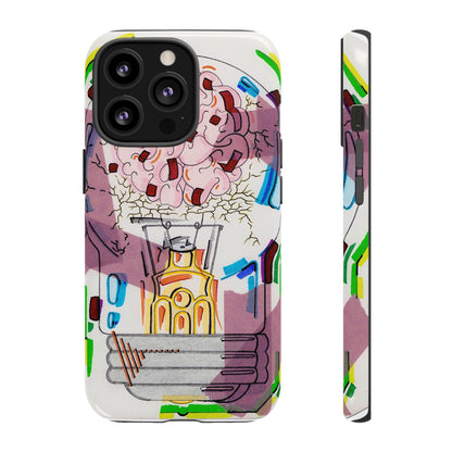 Head Light Illustration Tough Cases | iPhone protective phone case