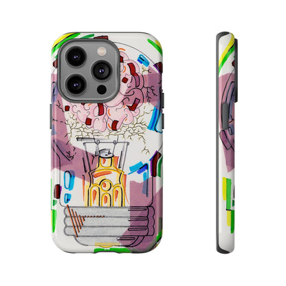 Head Light Illustration Tough Cases | iPhone protective phone case