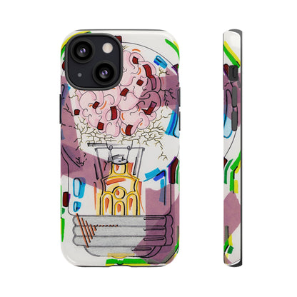 Head Light Illustration Tough Cases | iPhone protective phone case