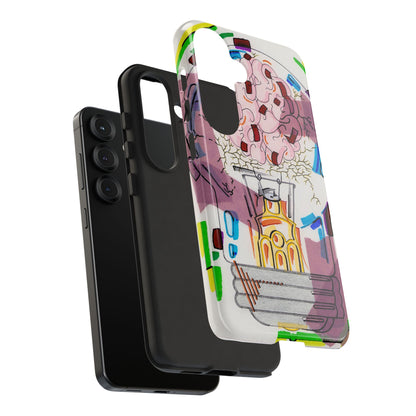 Head Light Illustration Tough Cases | iPhone protective phone case