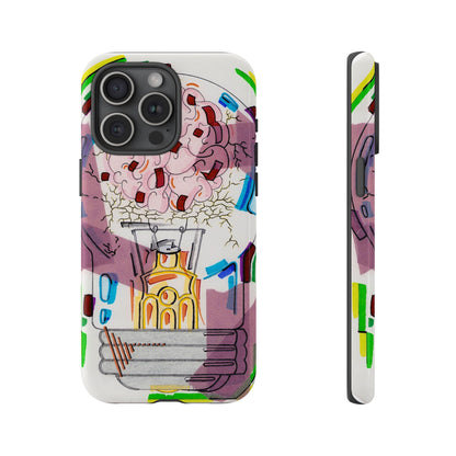 Head Light Illustration Tough Cases | iPhone protective phone case