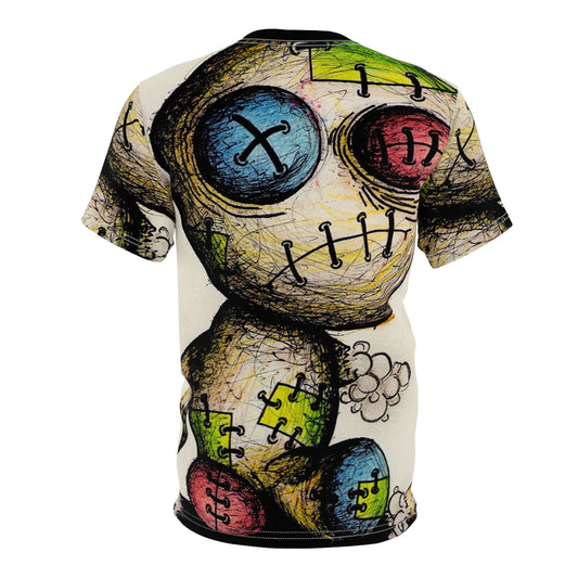 Voodoo Patch Doll Tee | All-Over Print Shirt