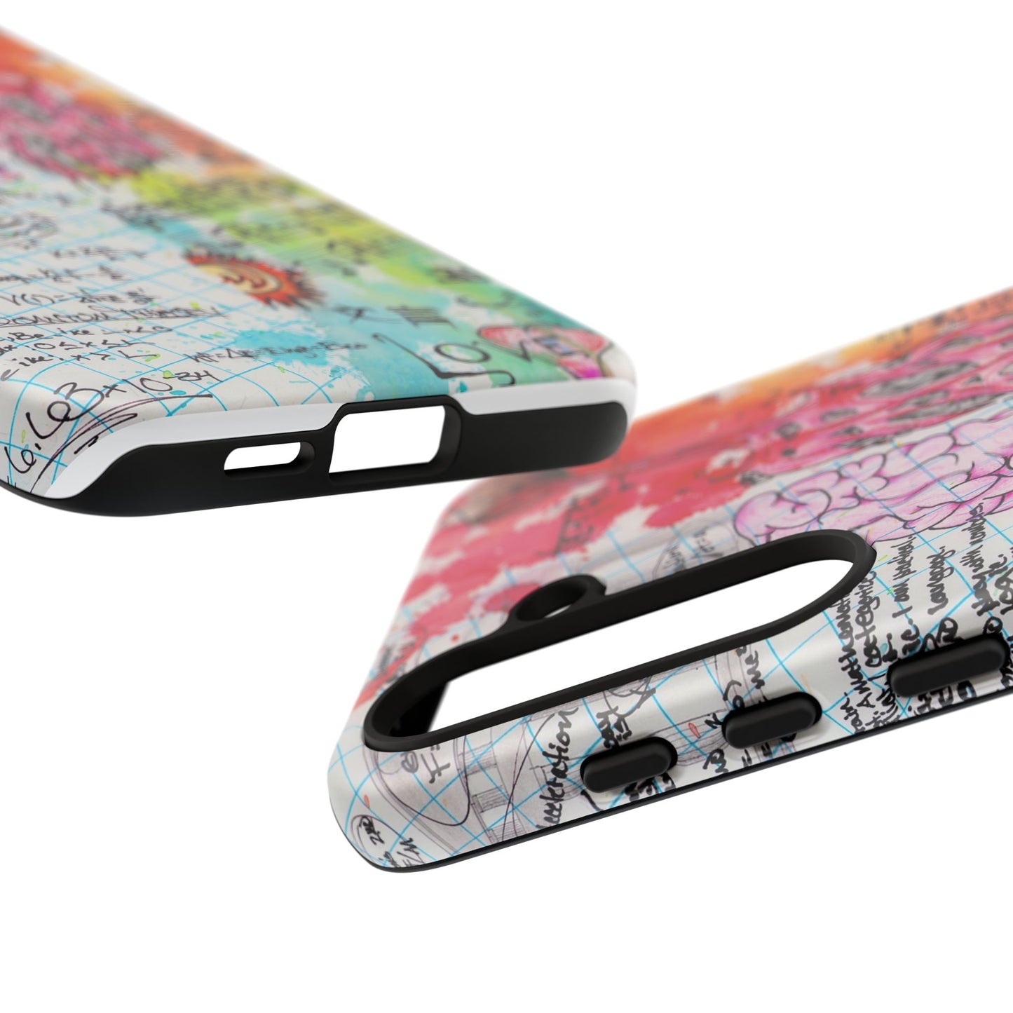 Brain Hemispheres Collage Phone Case | Tough Cases | Abstract Art Phone Case