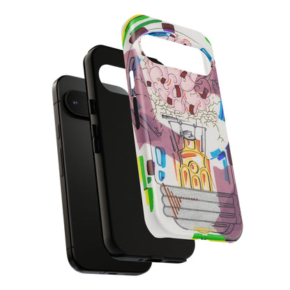Head Light Illustration Tough Cases | iPhone protective phone case