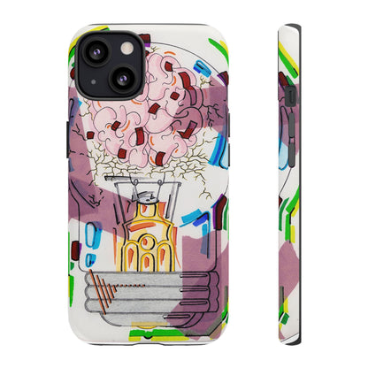 Head Light Illustration Tough Cases | iPhone protective phone case