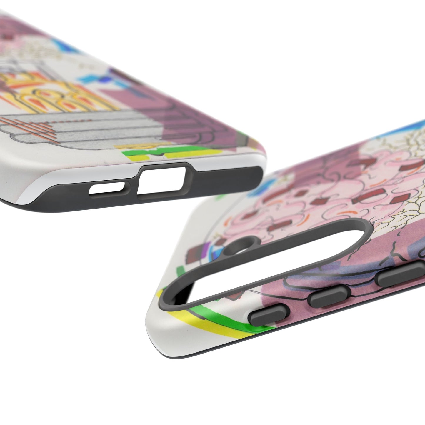 Head Light Illustration Tough Cases | iPhone protective phone case
