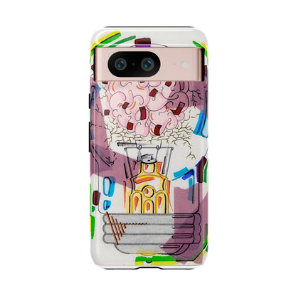 Head Light Illustration Tough Cases | iPhone protective phone case