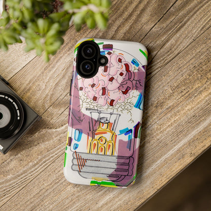Head Light Illustration Tough Cases | iPhone protective phone case