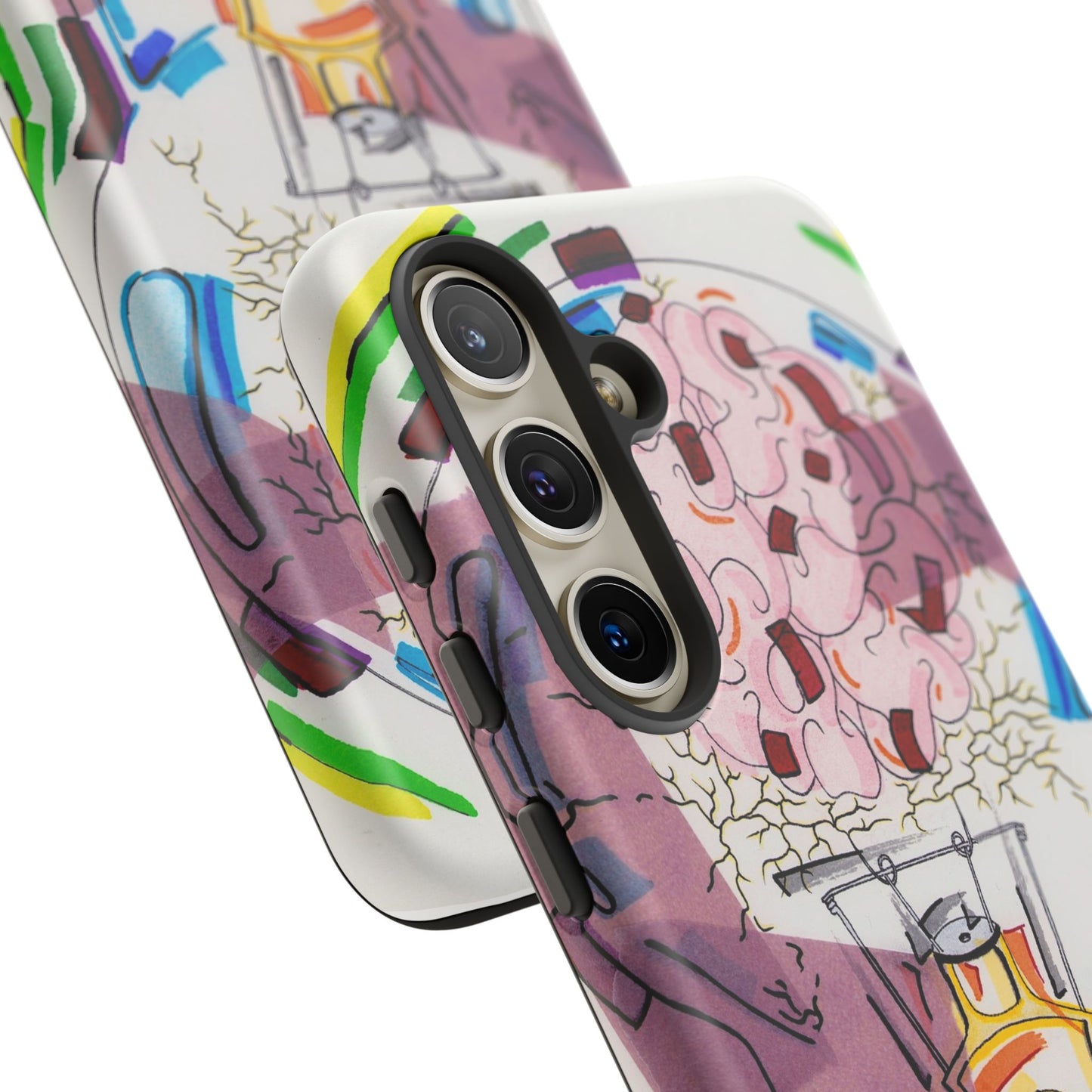 Head Light Illustration Tough Cases | iPhone protective phone case