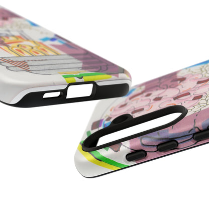 Head Light Illustration Tough Cases | iPhone protective phone case