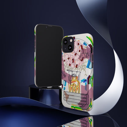 Head Light Illustration Tough Cases | iPhone protective phone case
