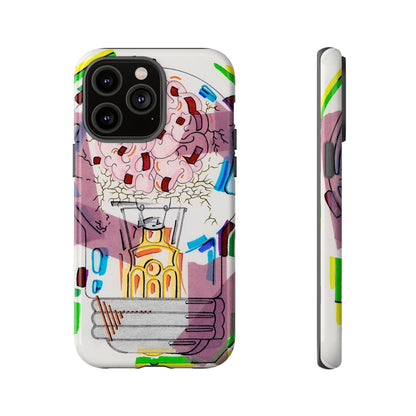 Head Light Illustration Tough Cases | iPhone protective phone case