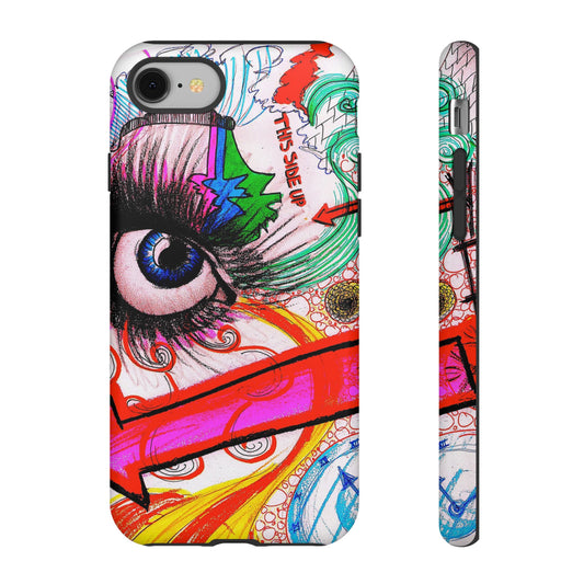 you F#@% Eye Graffiti phone case | Tough Cases