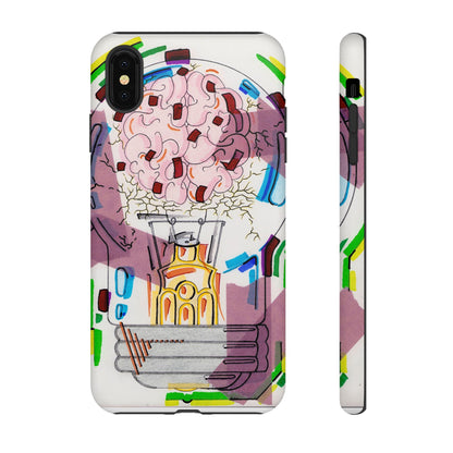 Head Light Illustration Tough Cases | iPhone protective phone case
