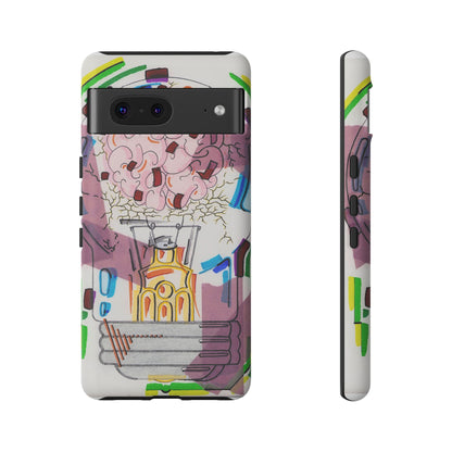 Head Light Illustration Tough Cases | iPhone protective phone case
